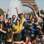 Travel packages flyer template deal screen hotel