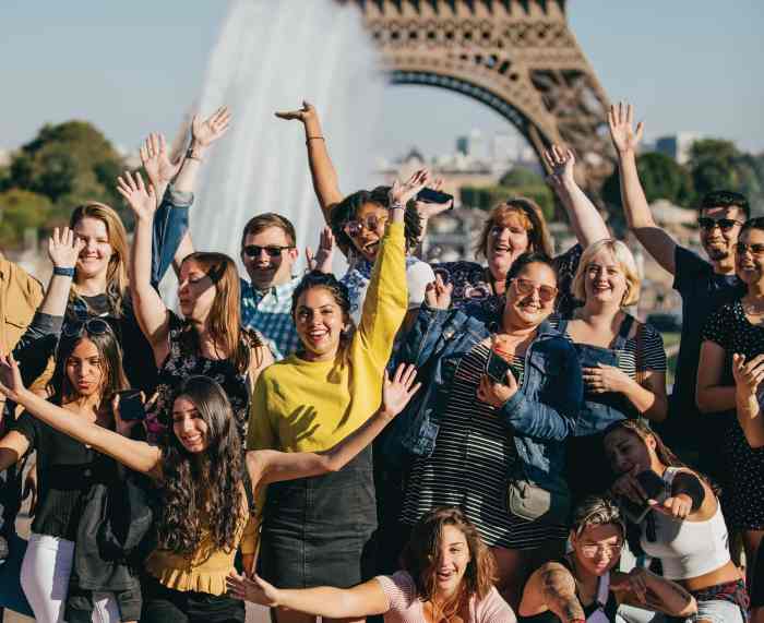 Travel packages flyer template deal screen hotel